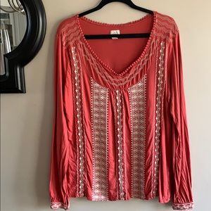 Ladies Lucky Brand Top, size XL